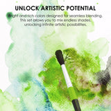 Watercolor Pocket Set Of 12 With Brush | Forest Colors