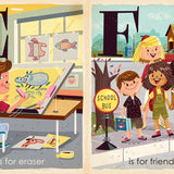 S is for School: Alphabet Board Book