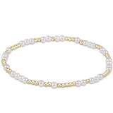 enewton Extends | Hope Unwritten 3mm Bead Bracelet | Pearl