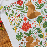 Christmas Forest Tea Towel
