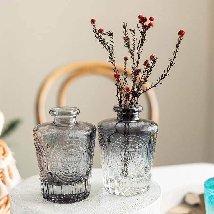 Vintage Decorative Glass Bud Vase