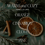 Warm and Cozy Soy Candle | 20oz Pumpkin Jar