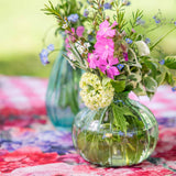 Green Glass Bud Vase | Small