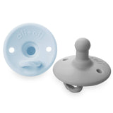 Pacifier Set Round | Iron + Sky