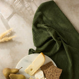 Matcha Truffle Geometry Hand Towel