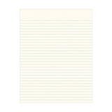 Moss Vertical Striped Journal | Lined Notebook