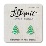 Christmas Treat Earrings | Green