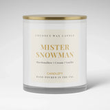 Mister Snowman | Natural Coconut Wax Candle