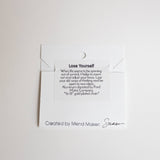 Lose Yourself Aluminum + Gold Plated Necklace
