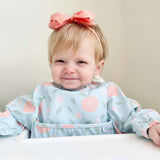 The Grayson Long Sleeve Bib | Peach Blossom