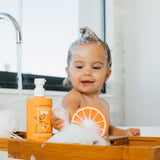 Tangerine Shampoo, Bubble Bath + Body Wash