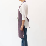 Montana Grape Linen Daily Apron