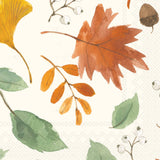 Harvest Leaves Allover | Paper Cocktail Napkin |  20 Count