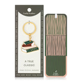 Book Lover Keychain  | Classic