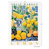 Fruit Market Lemons | 500 Piece Puzzle