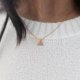 Tipping Point Copper Minimalist Necklace