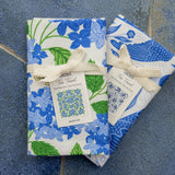 Blue Hydrangeas Tea Towel