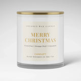 Merry Christmas | Natural Coconut Wax Candle