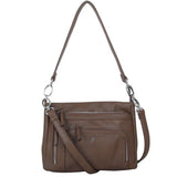 Jenna Kator | Downriver Handbag | Bark Brown
