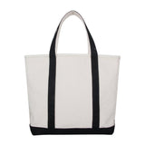 Jenna Kator | Great Lakes Canvas Tote | Natural/Navy