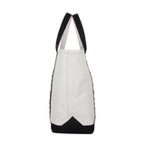 Jenna Kator | Great Lakes Canvas Tote | Natural/Navy
