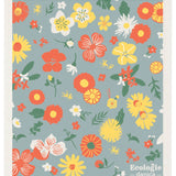 Flowers Of The Month Swedish Dishcloth