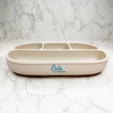4 Section Suction Plate | Petunia Pink