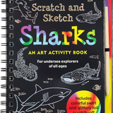 Sharks Scratch & Sketch