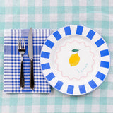 Blue & White Gingham Napkins | 2 Pack