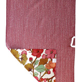 Maroon Blossoms | Two Sided Waffle Weave Microfiber Towels