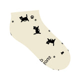 Ankle Socks that Save Cats | Beige Cats