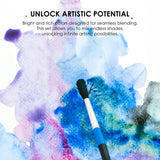 Watercolor Pocket Set Of 12 With Brush | Landscape Colors