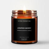 Juniper Berry: Natural Coconut Wax Candle