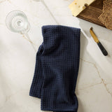 Sapphire Truffle Geometry Hand Towel