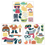 Shark/Tiger Travel Tin Magnetic Dress-Up