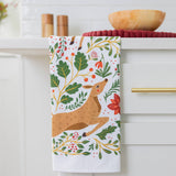 Christmas Forest Tea Towel