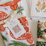 Ornament Tea Towel
