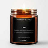 Lava: Natural Coconut Wax Candle