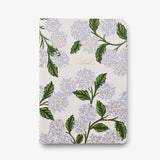 Hydrangea Stitched Notebook | Set of 3