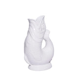 White Gluggle Jug