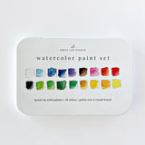 Watercolor Paint Set | 18 Colors with Brush