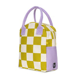 Checks Pear | Zipper Lunch Bag