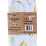 Watercolor Lemons | Two Sided Waffle Weave Microfiber Towels