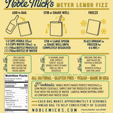 Meyer Lemon Fizz Frozen Cocktail