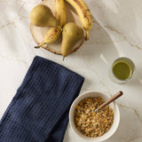 Sapphire Truffle Geometry Hand Towel