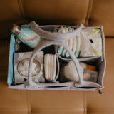 Gray Diaper Caddy