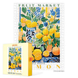 Fruit Market Lemons | 500 Piece Puzzle