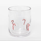 Candy Cane Icon Glass