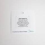 How Sweet It Is Stainless Steel + Gold Plated Earrings