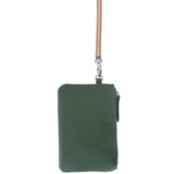 Jenna Kator | Saugatuck Wristlet | Forest Green
